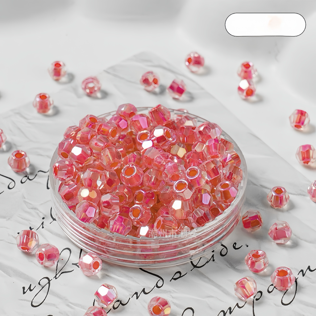 0 0今日新色 キラキラ菱形カット シードビーズ チビビーズ(0614)