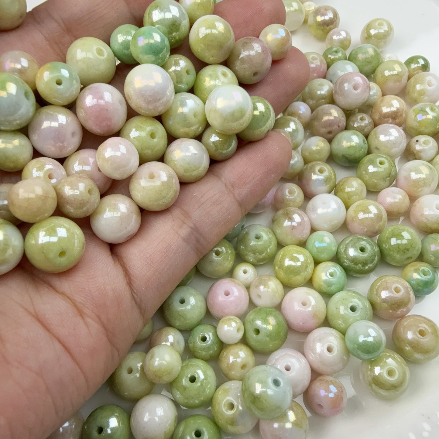 0 0今日新作 ツヤツヤ水墨画-サイズ混ぜ (0906)