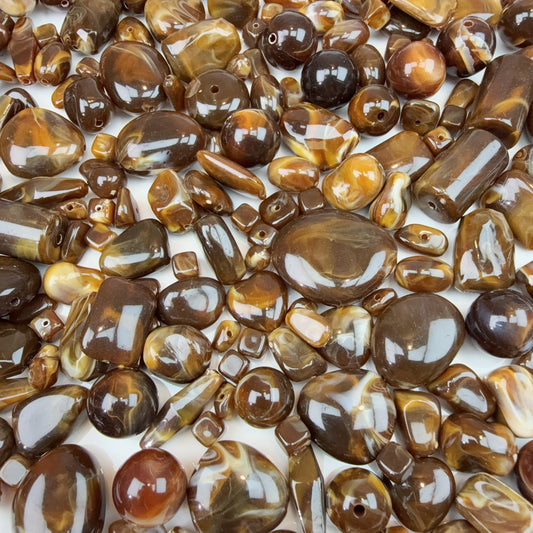 0 0今日新作 チョコマーブル  アクリル混ぜ(1116)