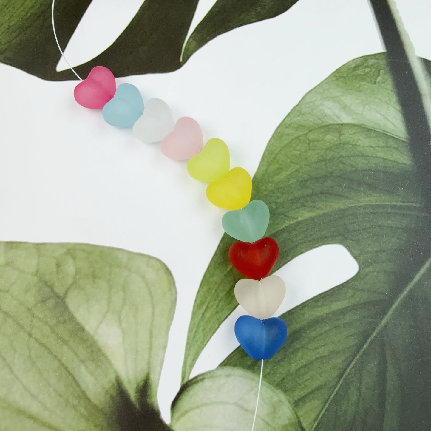 0 0今日新作 マットハート&星(0530)