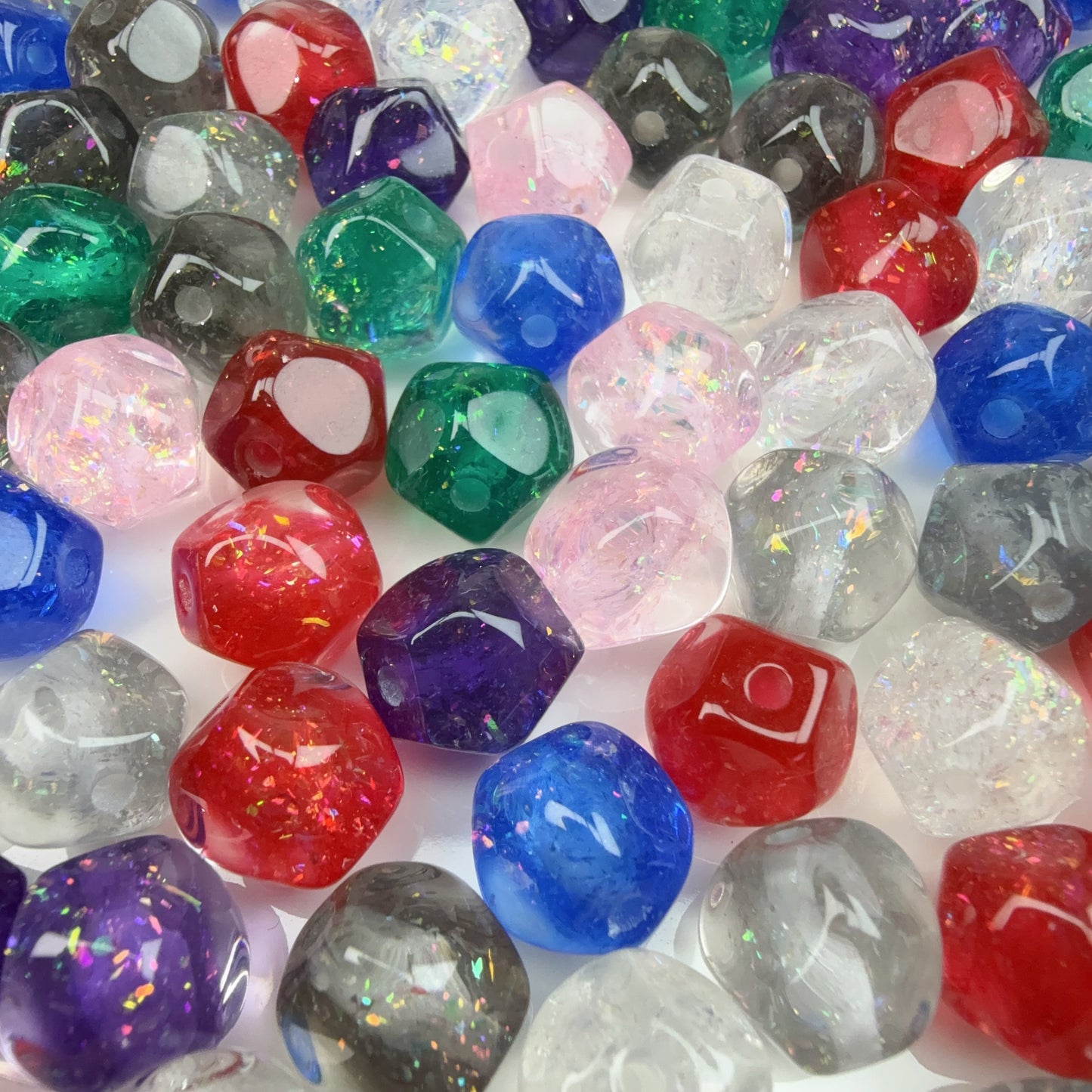 0 0今日新作 12ミリ不規則 樹脂(1115)