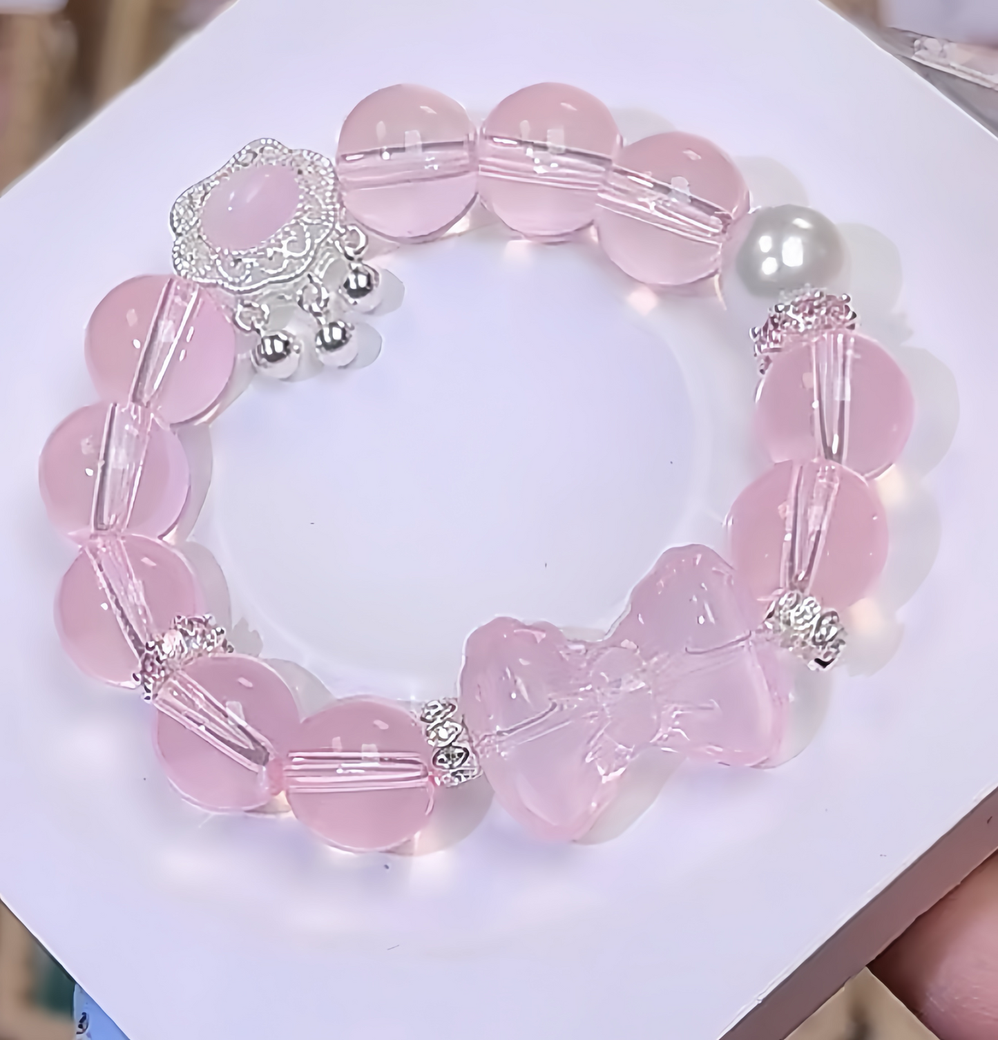 0 0今日新作 ガラスリボン(0614)