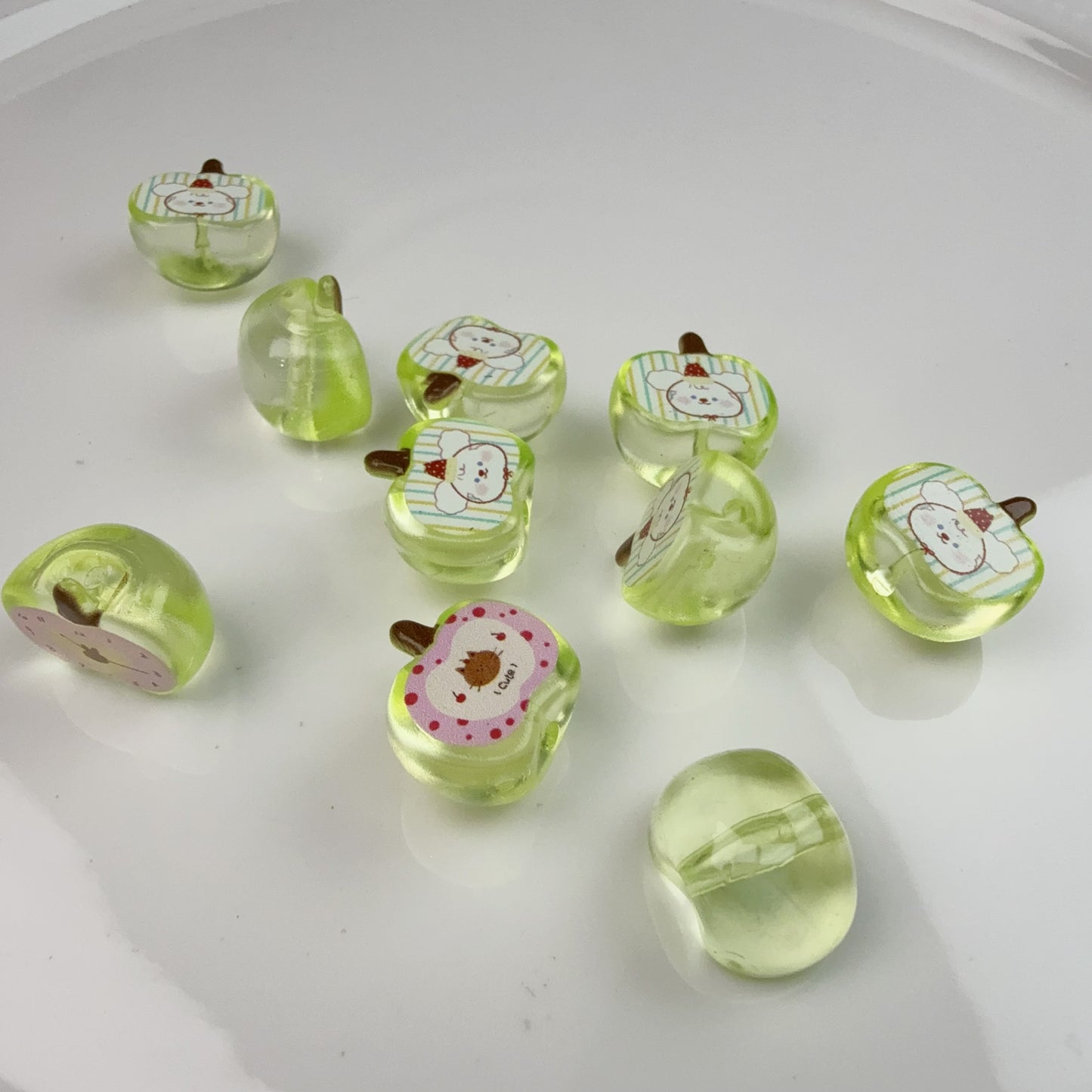 0 0今日新作 クリアリンゴ−3色（0823）