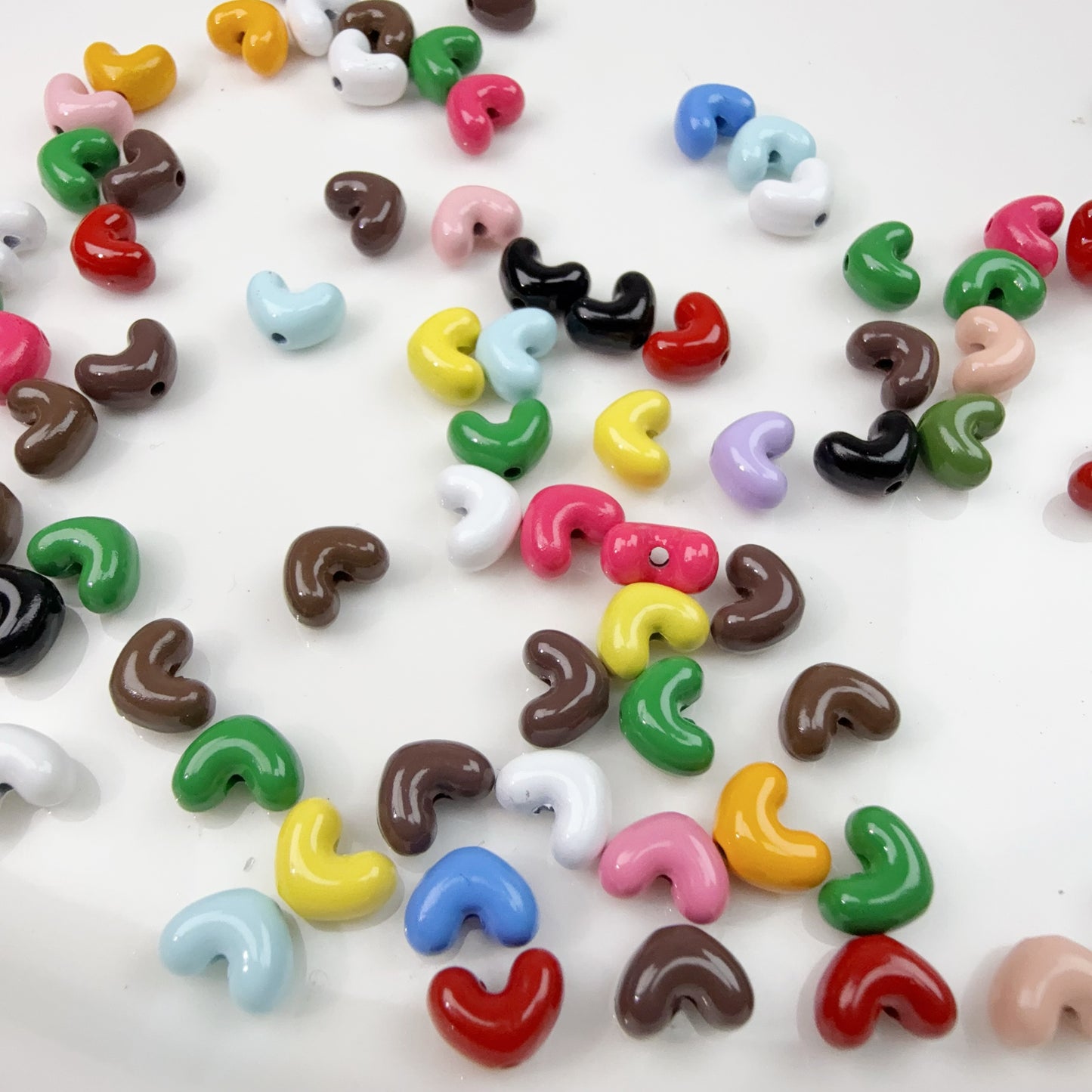 0 0今日新作 合金ハートー葉っぱみたい(0107)