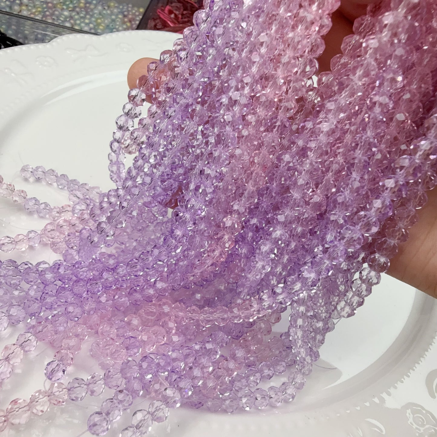 0 0今日新作 グラデーション6ミリボタンカット(0813)