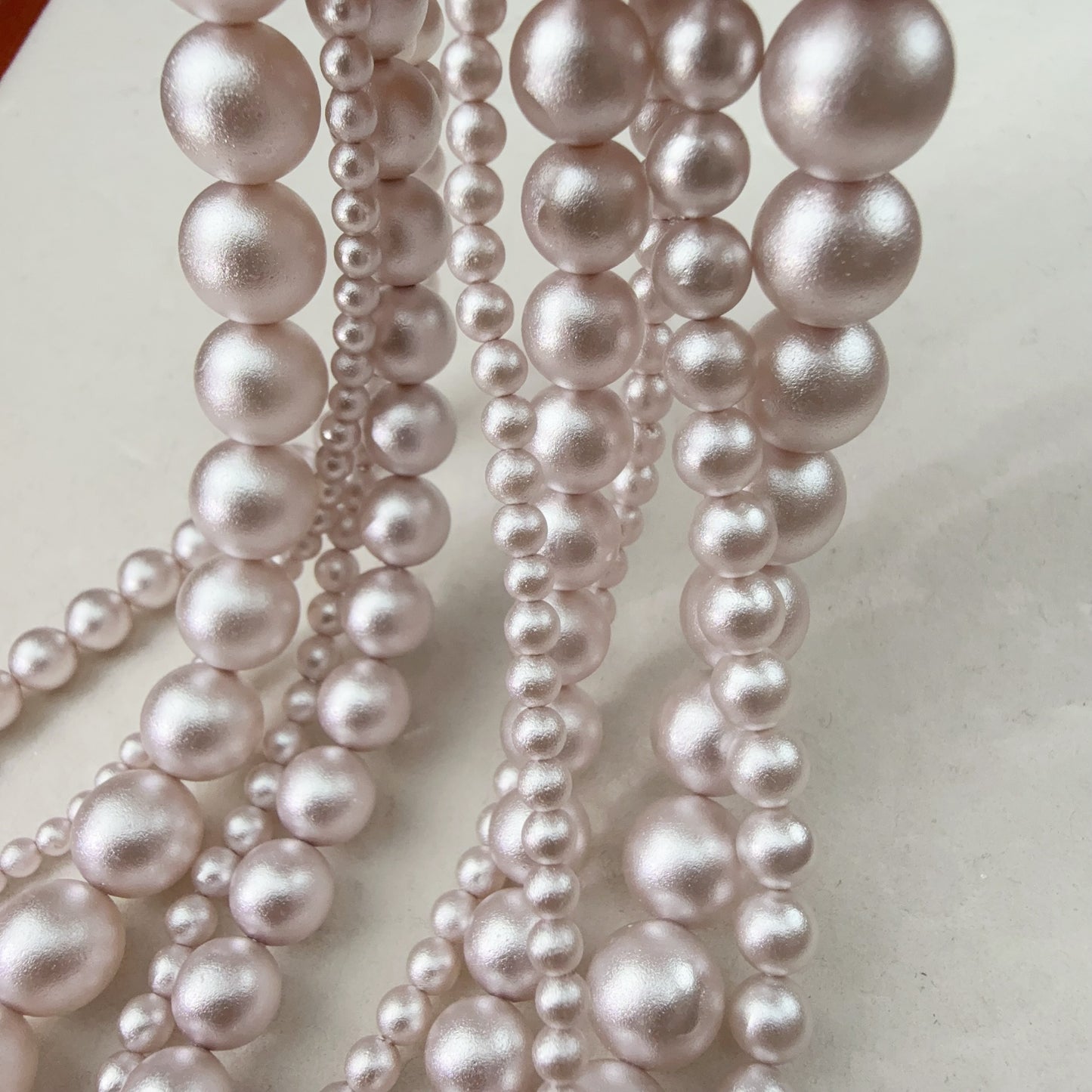 0 0今日新作 コットンパール5連セット(0103)