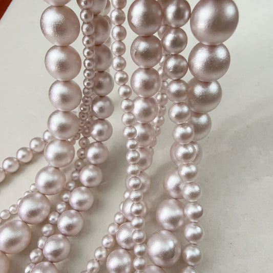 0 0今日新作 コットンパール5連セット(0103)