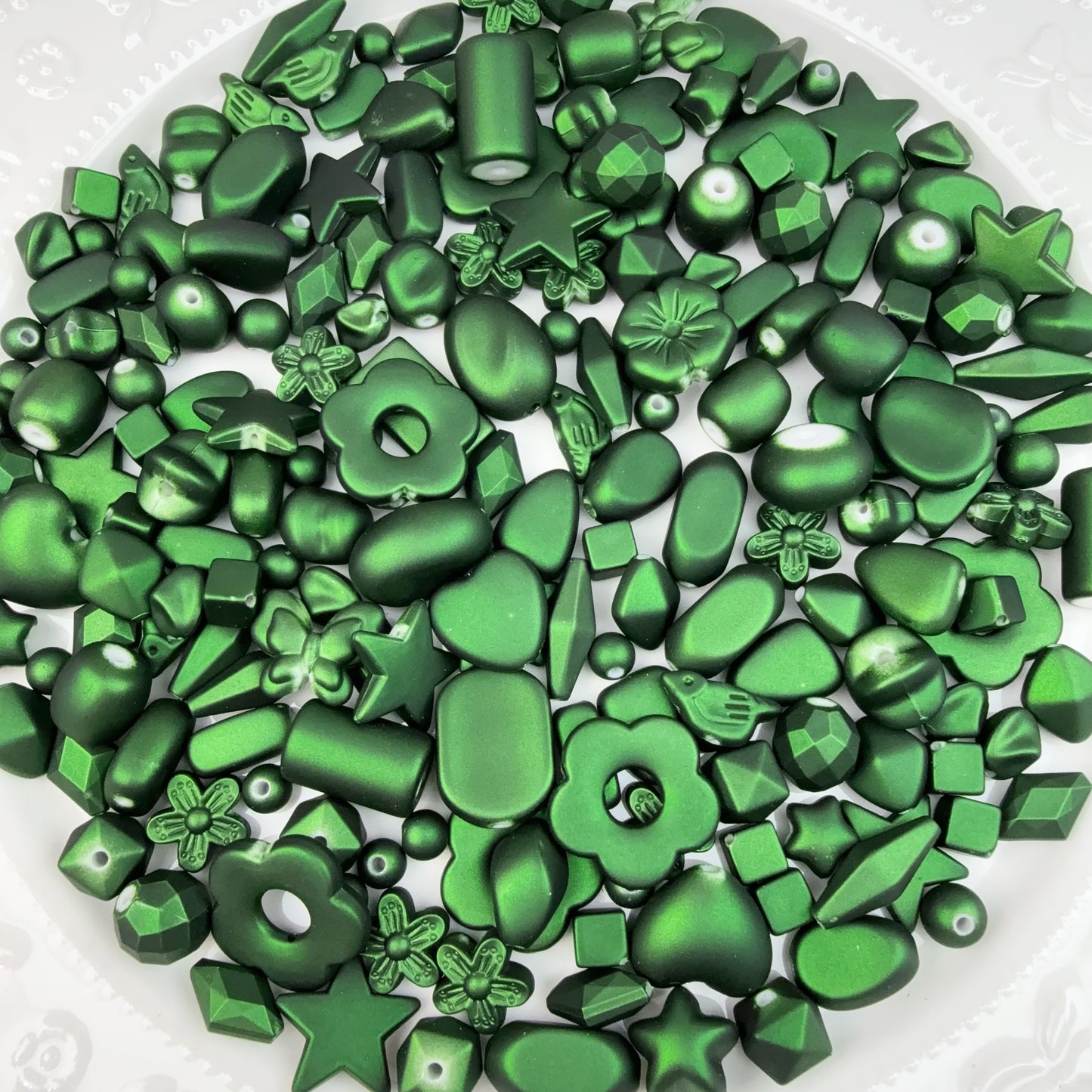 0 0今日新作 クリスマスパール アクリル混ぜ(1202)