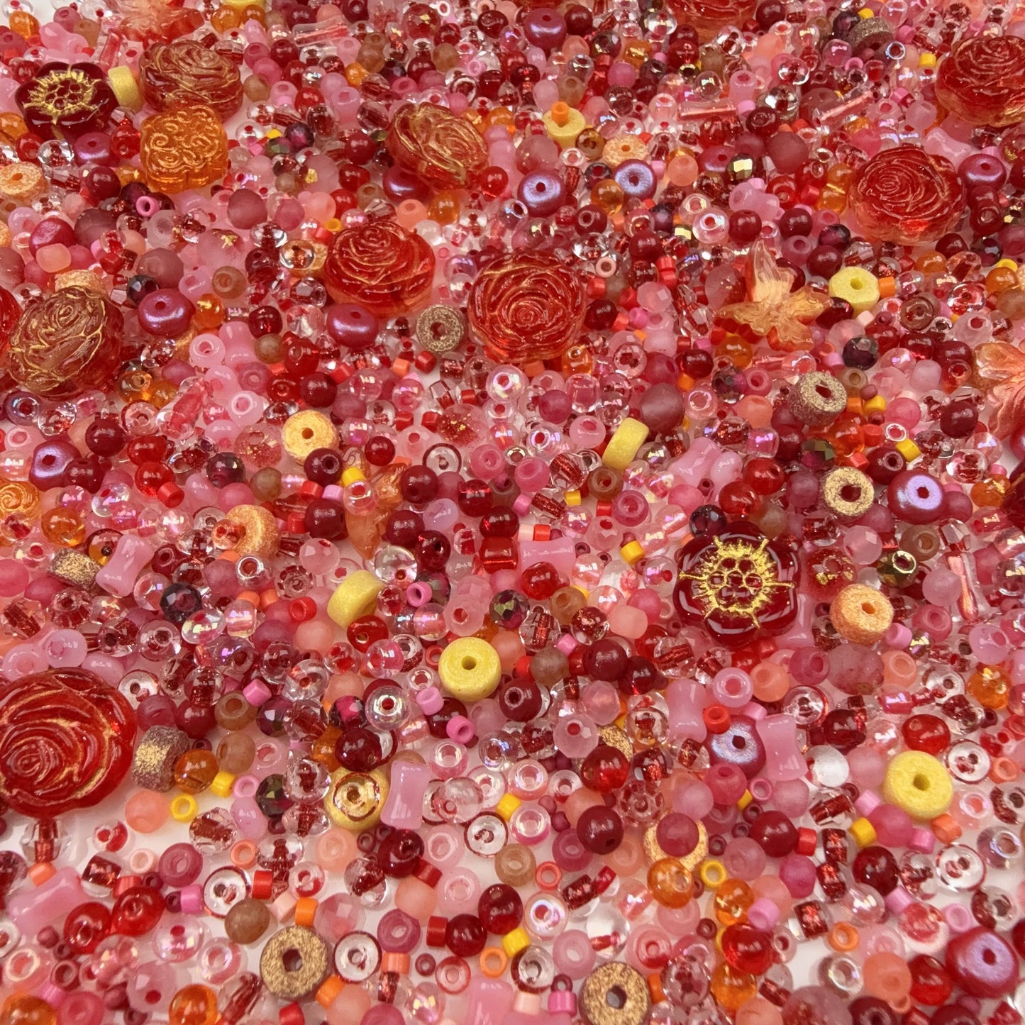 0 0今日新作  紅葉  シードビーズ混ぜ(1013)