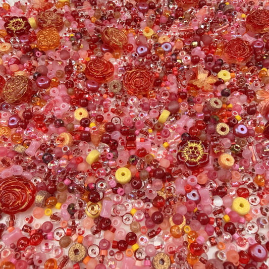 0 0今日新作  紅葉  シードビーズ混ぜ(1013)