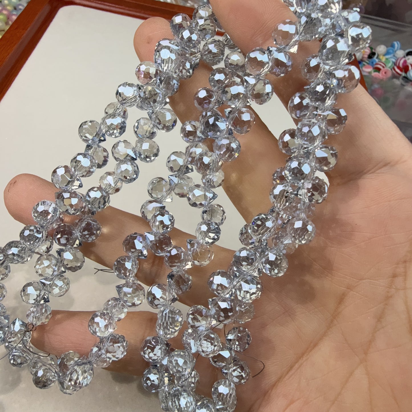 0 0今日新作 苺カット-単色6ミリ(0623)