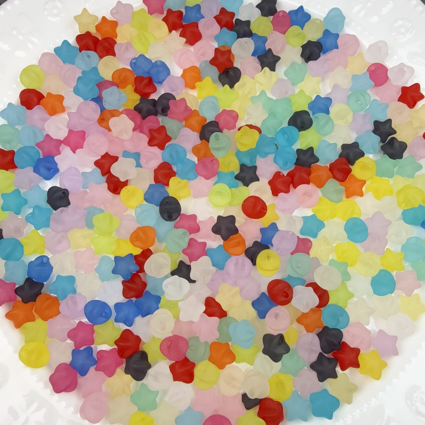 0 0今日新作 マットハート&星(0530)