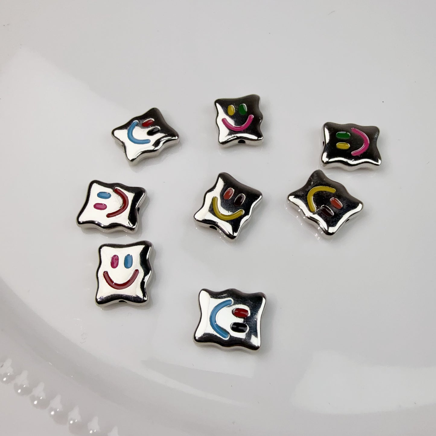 0 0今日新作 合金 スクエア笑顔(0120)