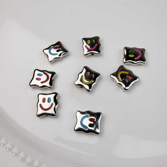 0 0今日新作 合金 スクエア笑顔(0120)