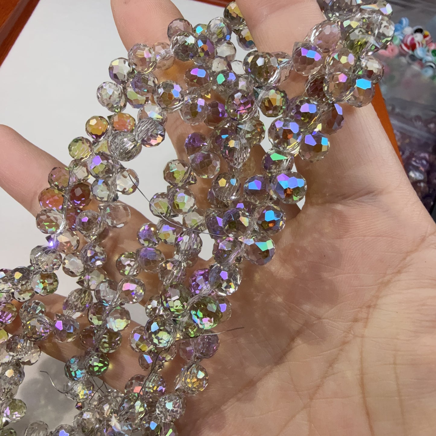 0 0今日新作 苺カット-単色6ミリ(0623)