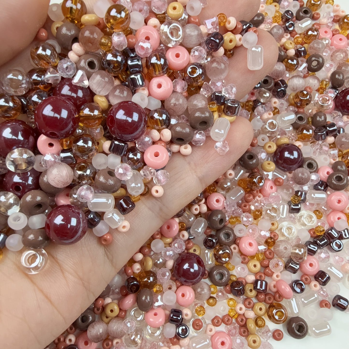 0 0今日新作 ツヤツヤシードビーズ混ぜ (0917)