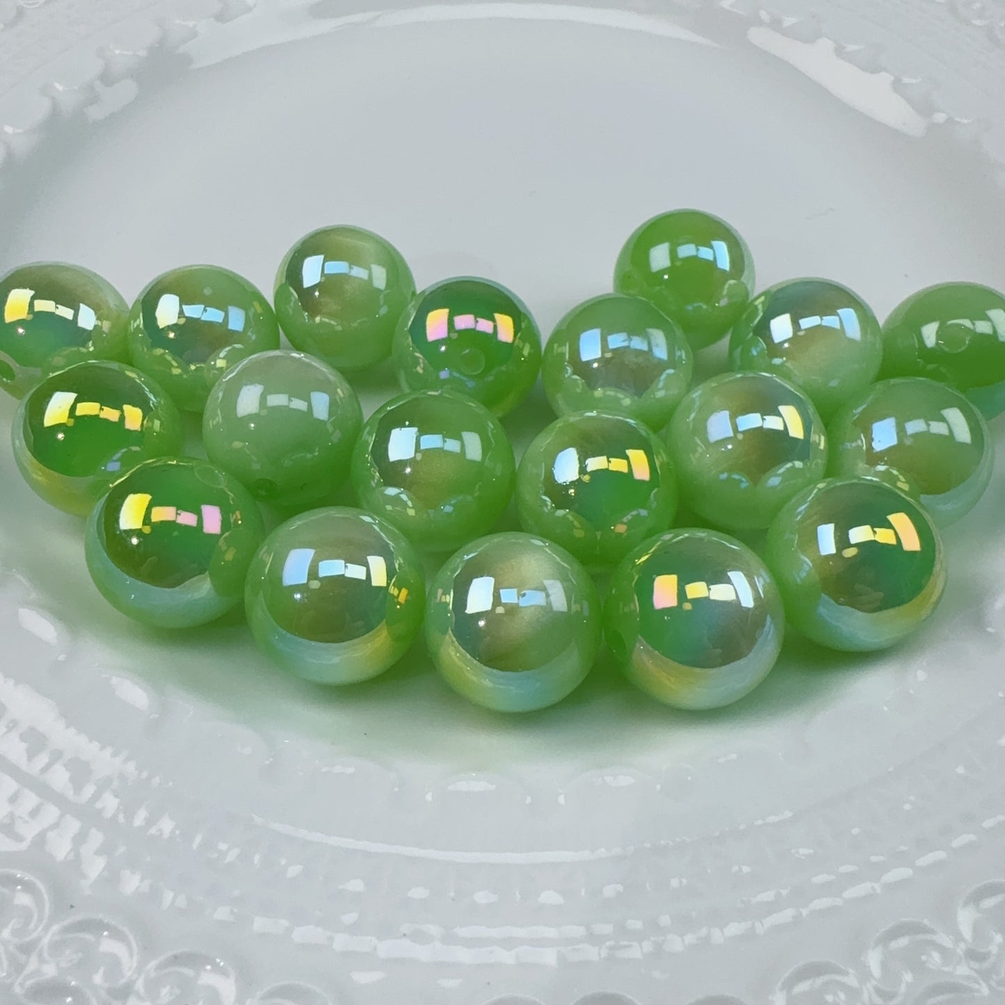 （库存处分）千色キャッツアイ 12 と 16mm 樹脂（0810）