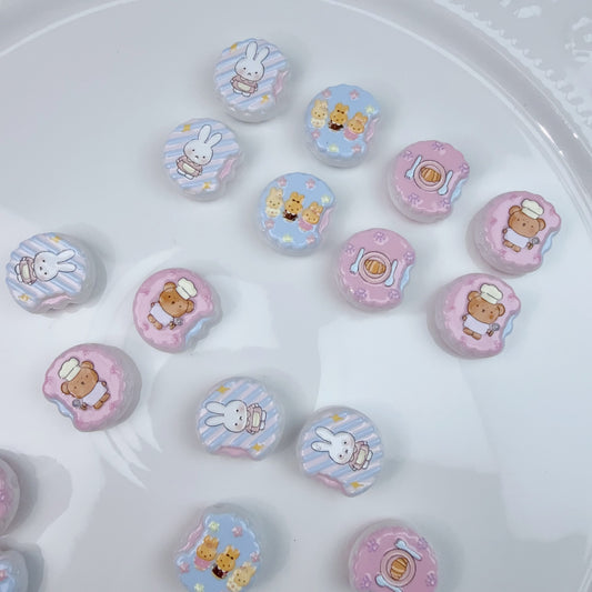 0 0今日新作 うさぎ＆熊サンドクッキー(0528)