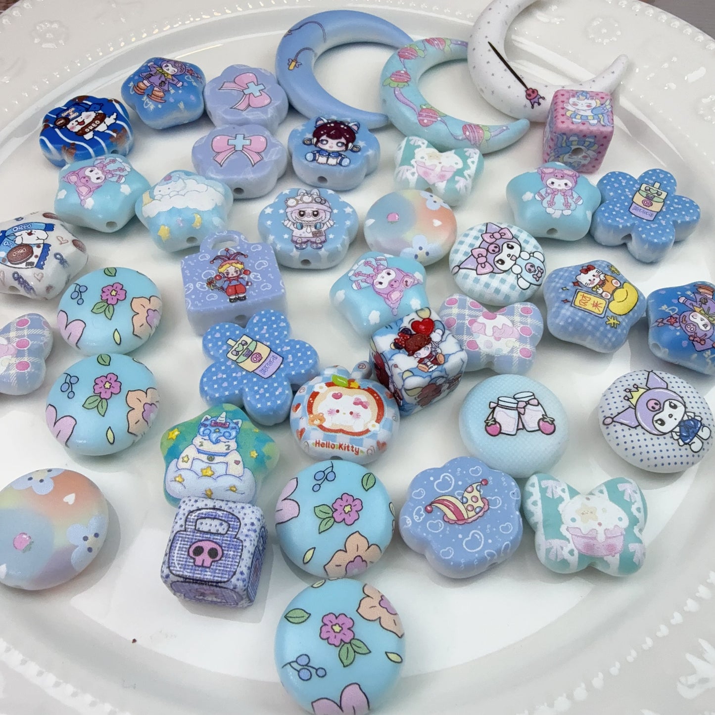 0 0今日新色 質感最高 多色シリーズ アクリル混ぜ(1023)