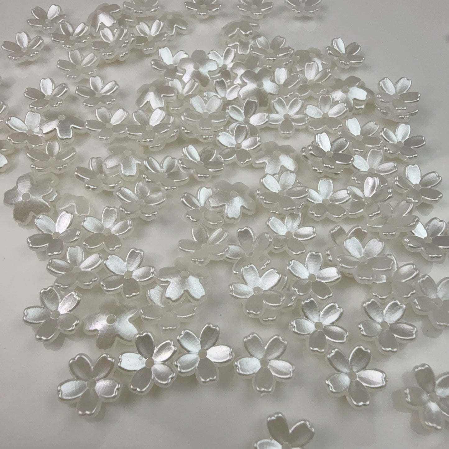 0 0今日新作 パールお花集合 (0209)