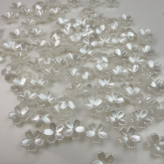 0 0今日新作 パールお花集合 (0209)