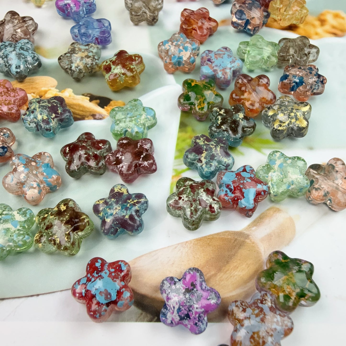 0 0今日新作 ピカソ梅花 ガラス (0610)