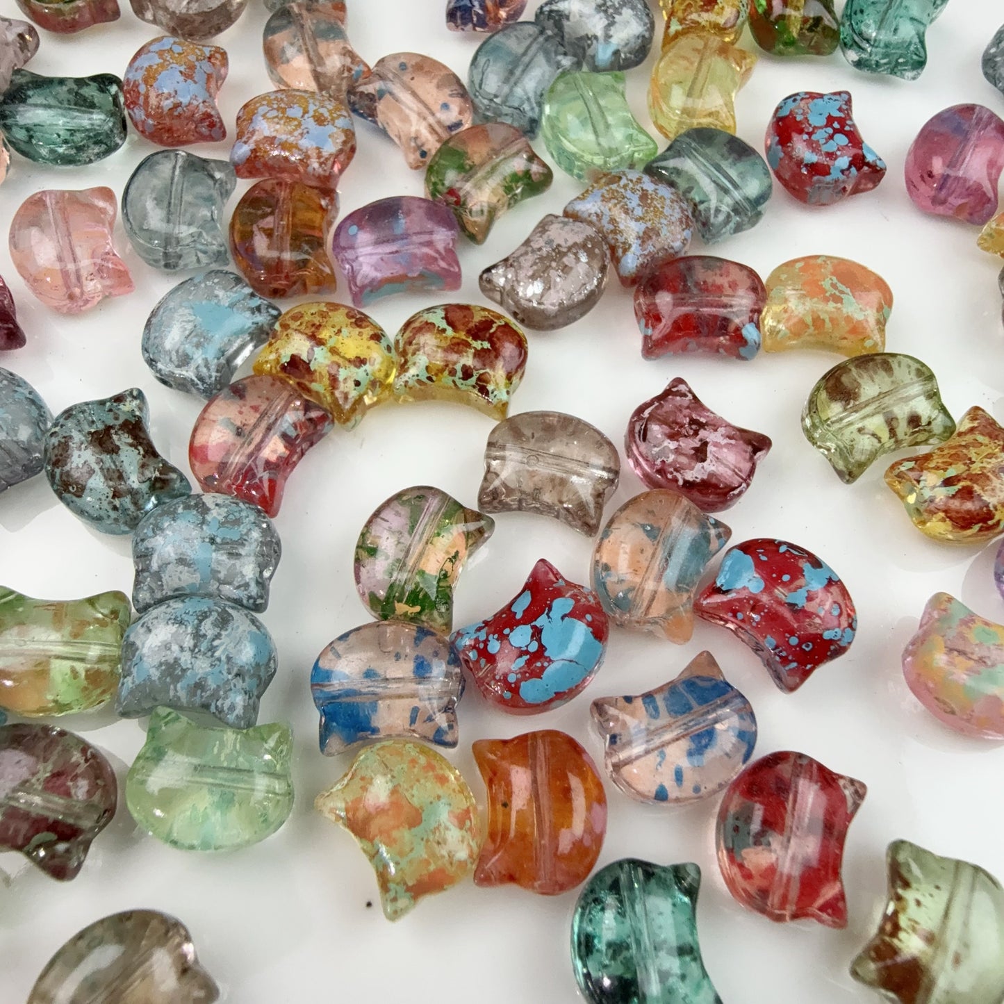 0 0今日新作 ピカソ猫 ガラス (0610)