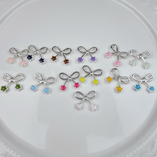 0 0今日新作 再入荷 星リボン(0224)