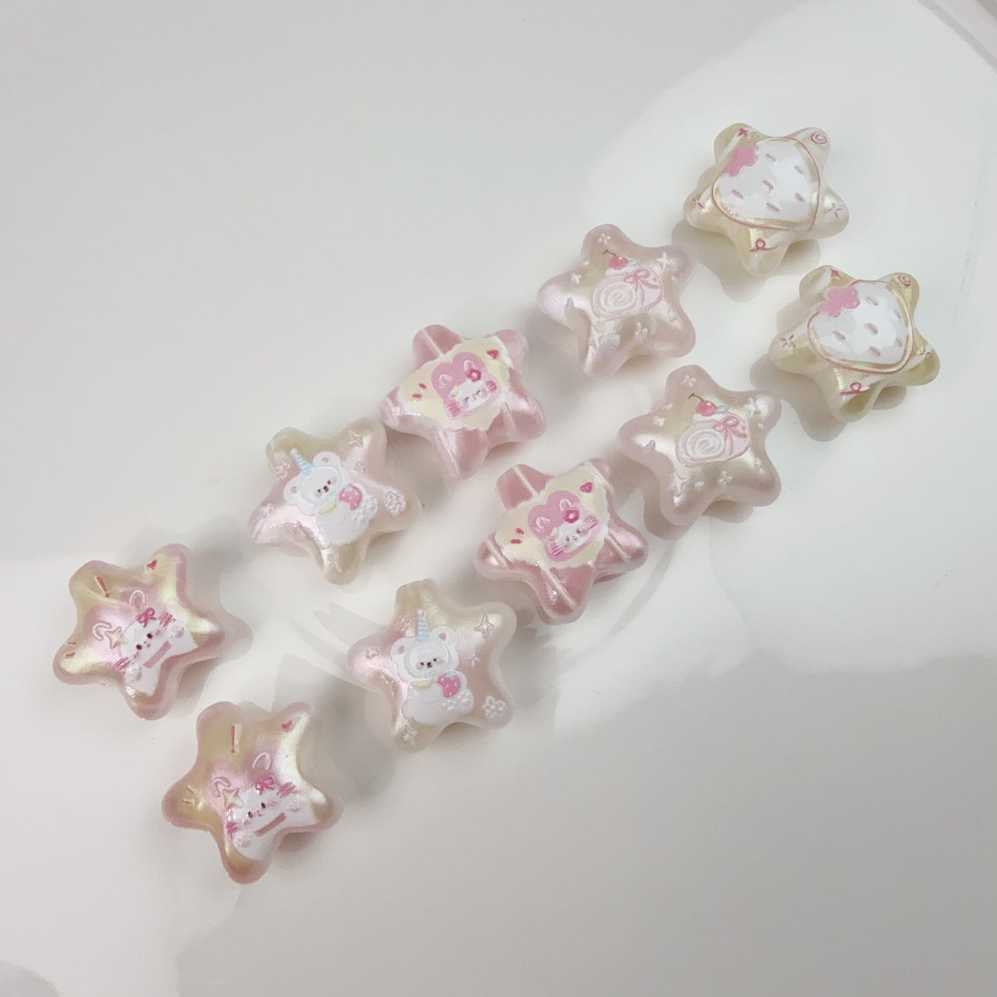 0 0今日新作 うさぎ＆いちご 星(0521)