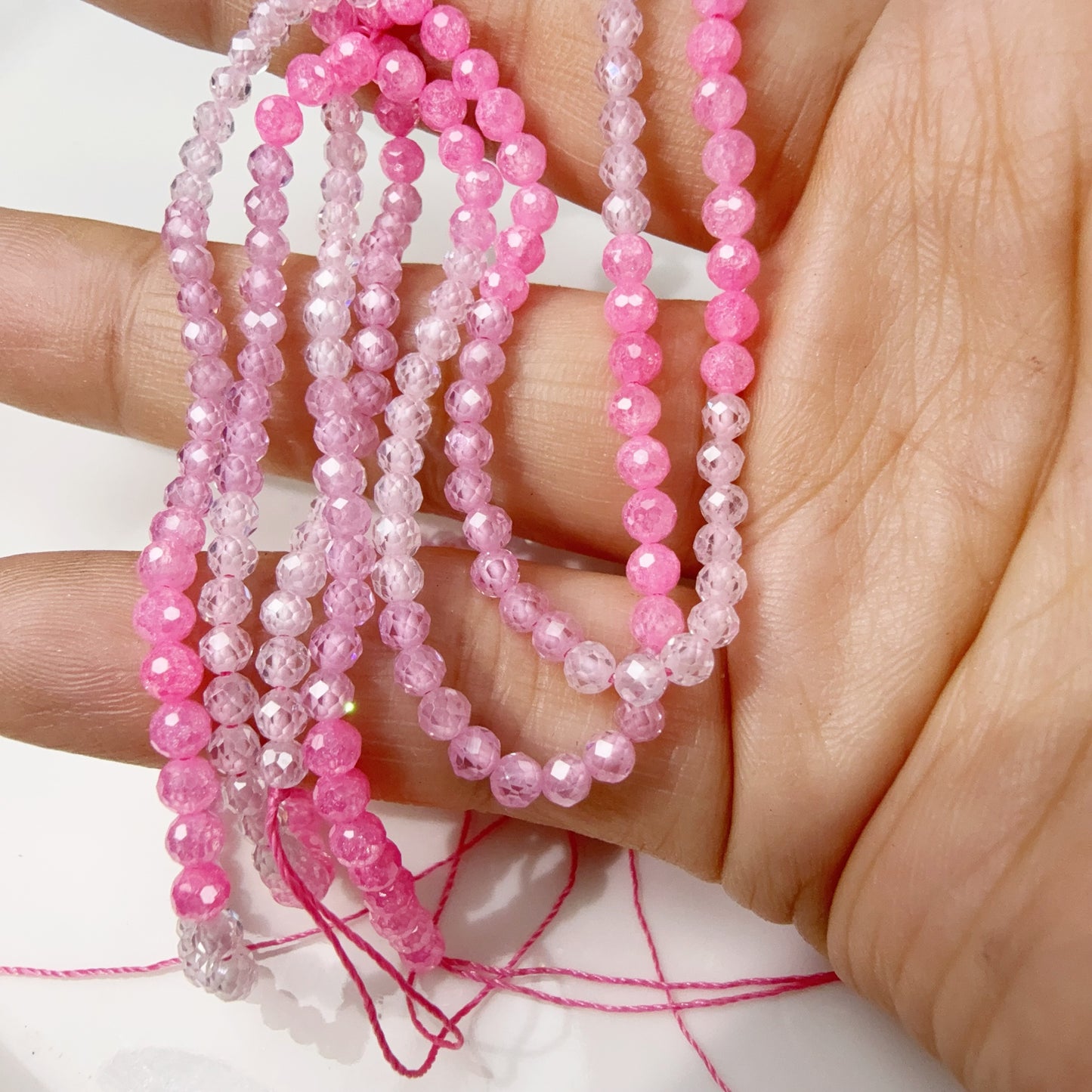 0 0今日新作 キラキラ高級ジルコン−3ミリ(1222)