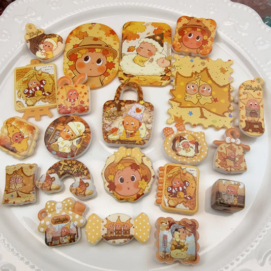 0 0今日新作 秋葉星人 アクリル混ぜ(1103)