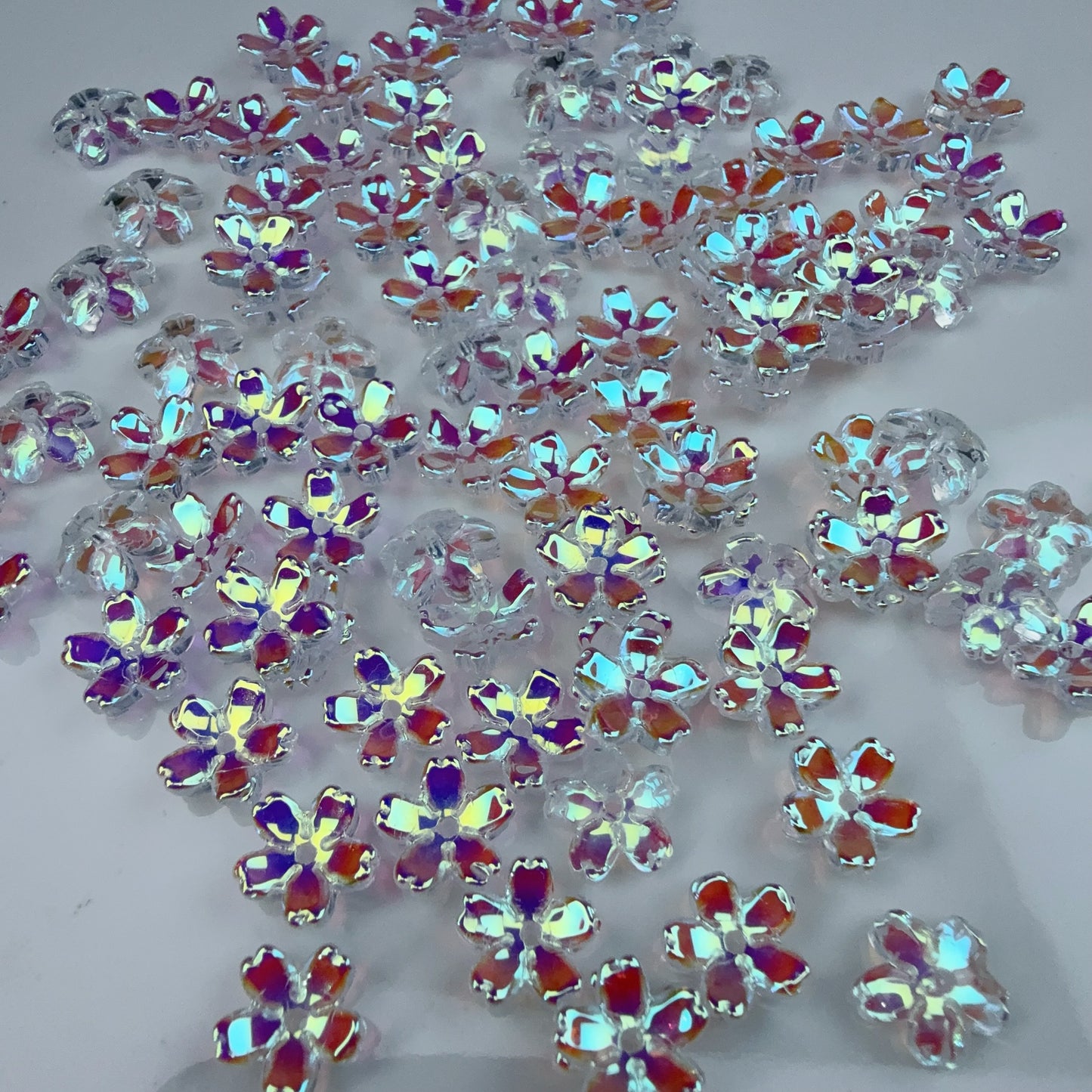 0 0今日新作 単色ツヤツヤメッキガラス桜(0929)