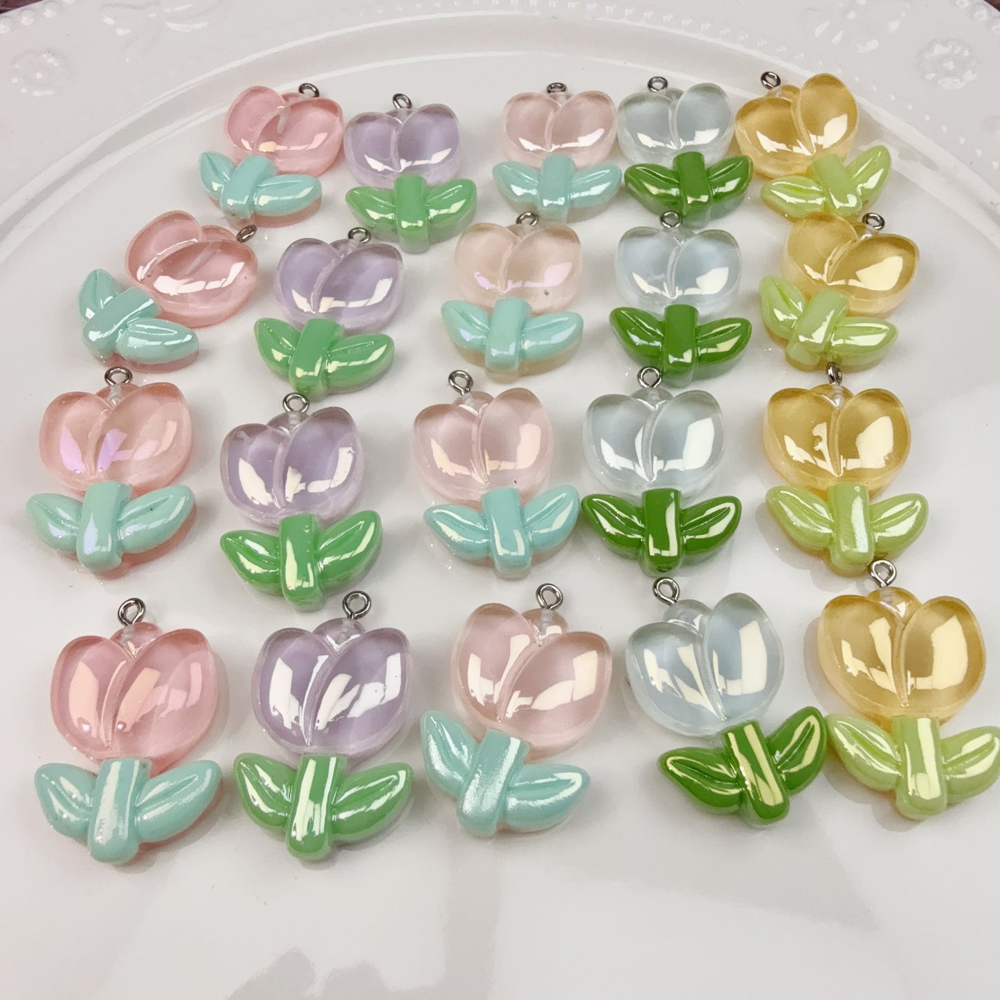 0 0今日新作 カンツキチューリップ＆お花(0817)