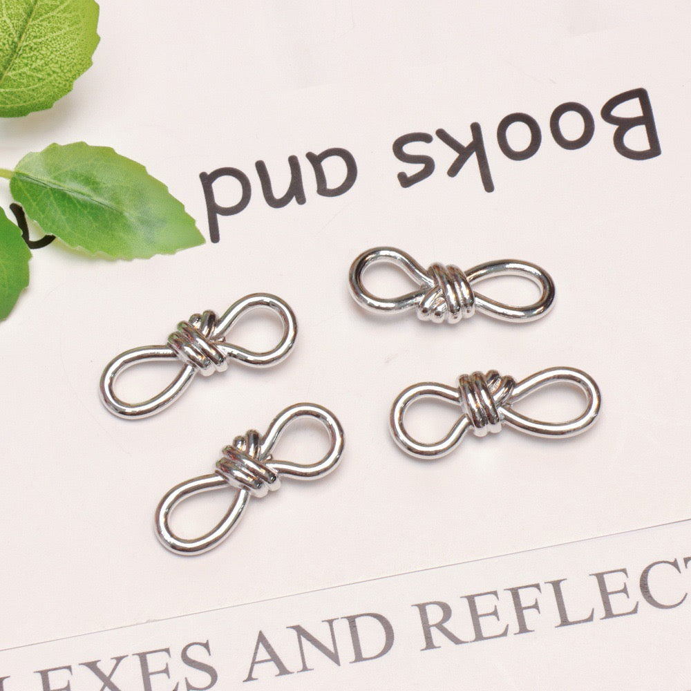 0 今日新作 888字型リンクバックル、合金（1112）