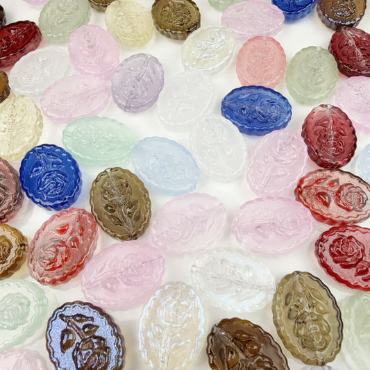 0 0今日新作 楕円ー薔薇 (0124)