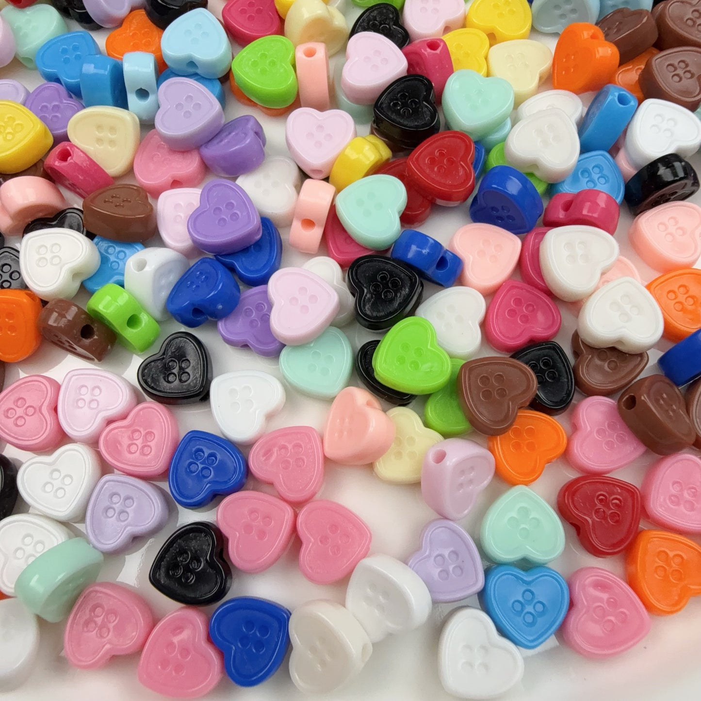 0 0今日新作 ハートボタン(0721)