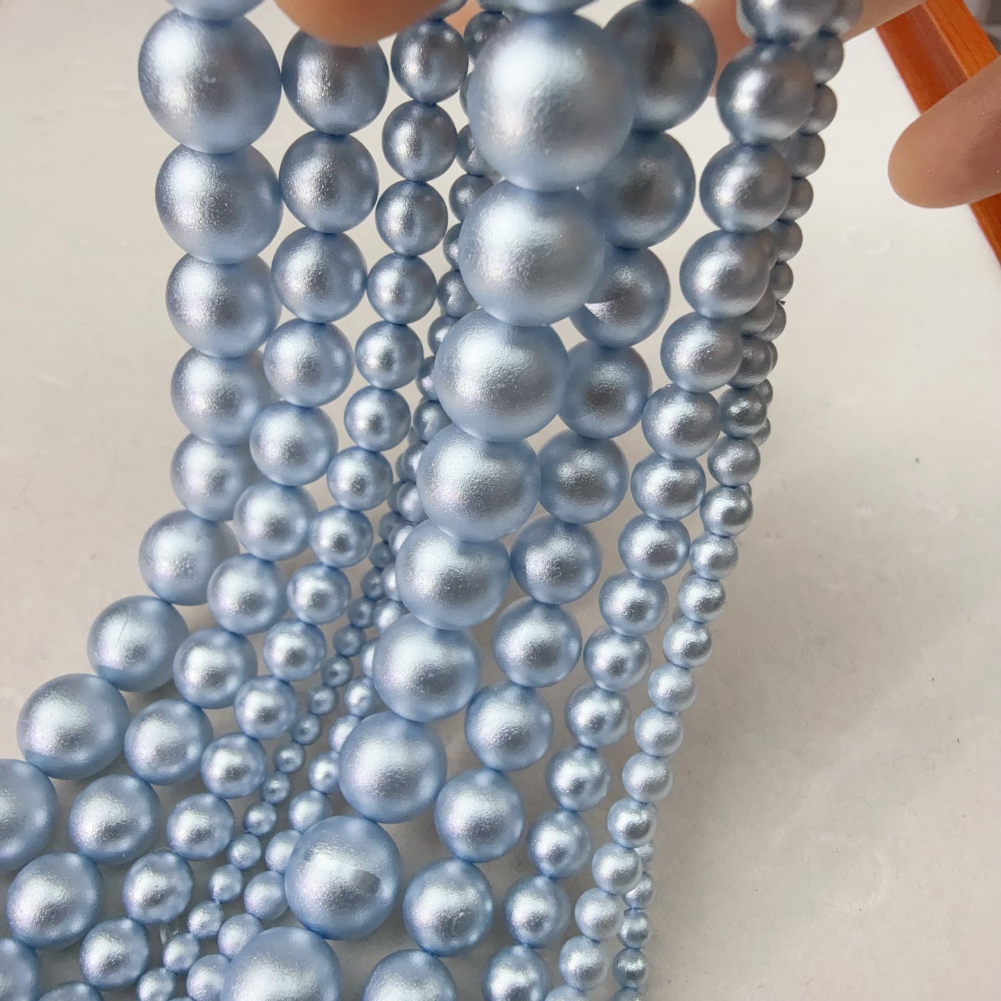 0 0今日新作 コットンパール5連セット(0103)