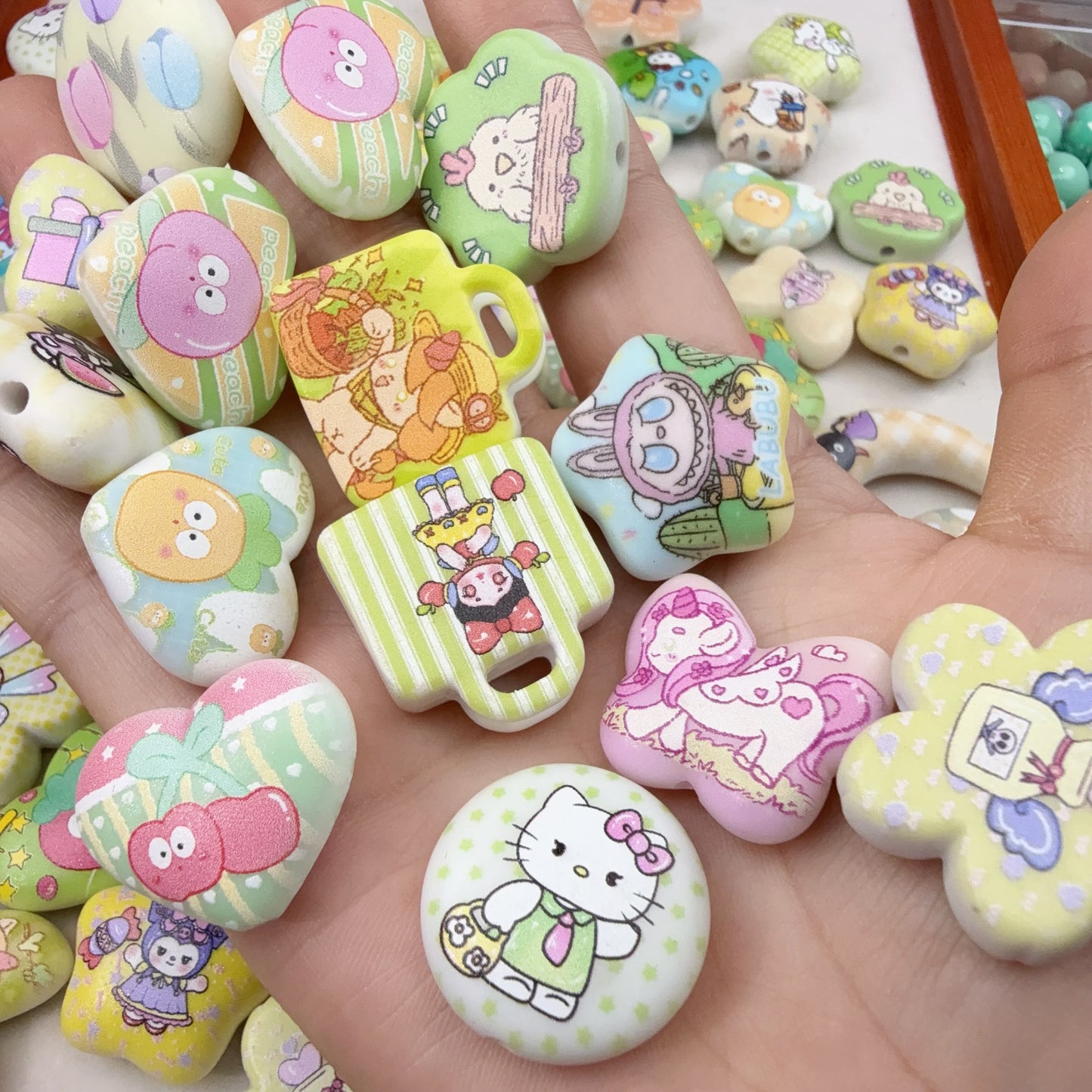 0 0今日新色 質感最高 多色シリーズ アクリル混ぜ(1023)