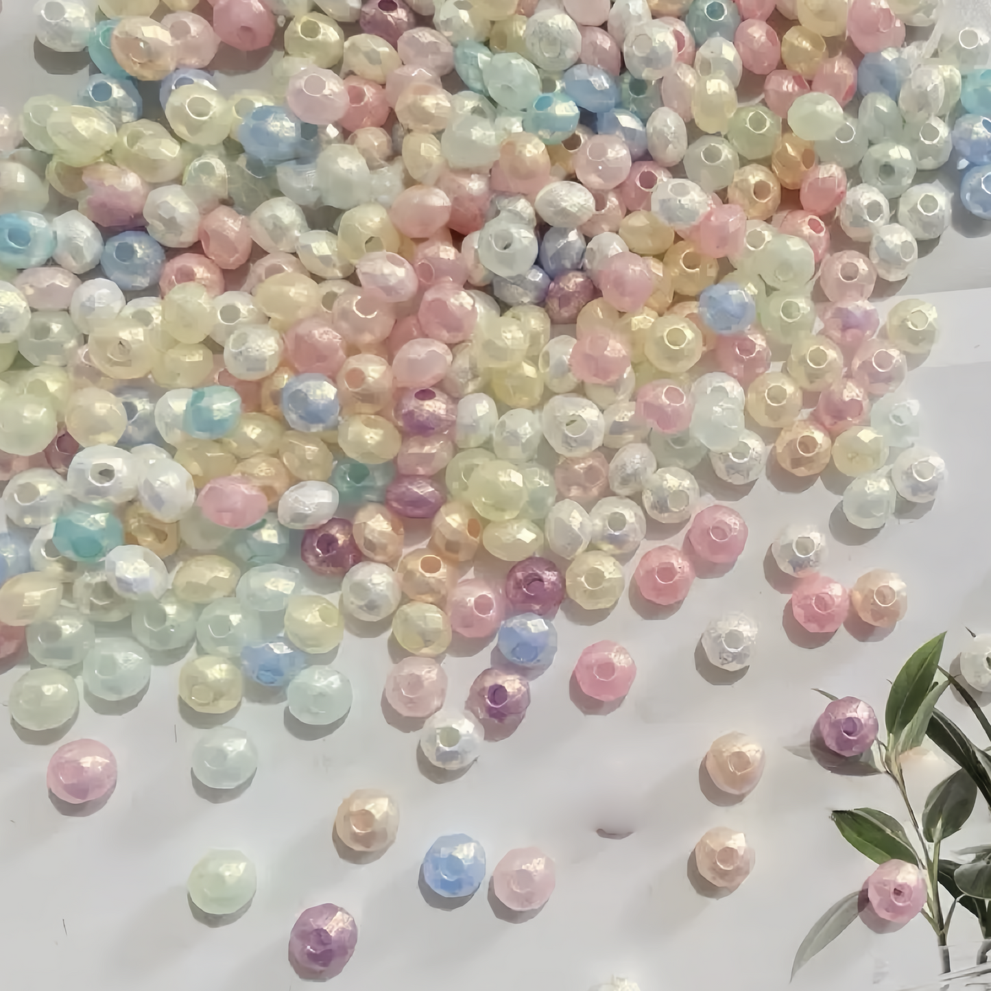 0 0今日新作 アクリルスペーサービーズーパールシェード金輝き(0131)