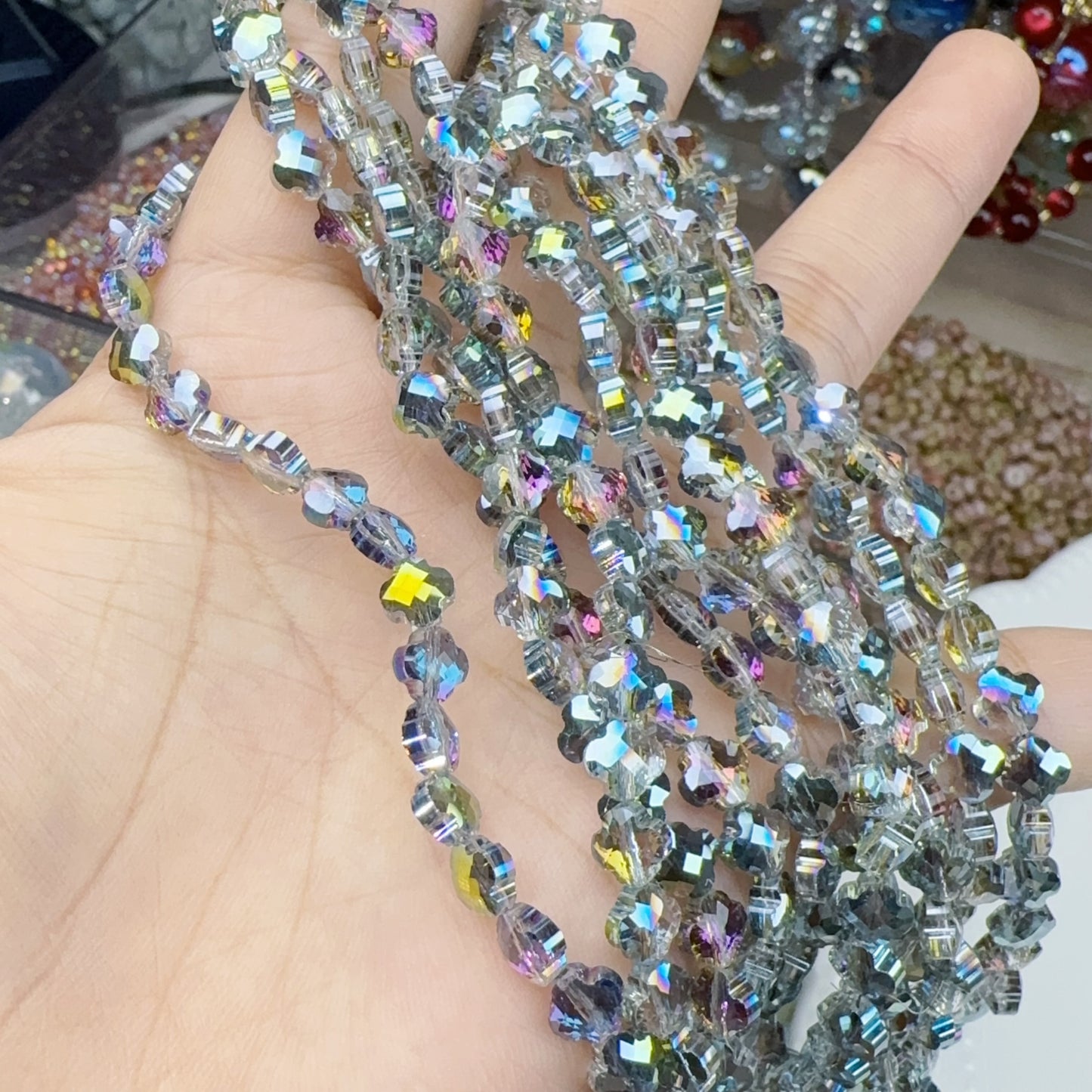 3-G Clover Cut (8 colors) (0129)