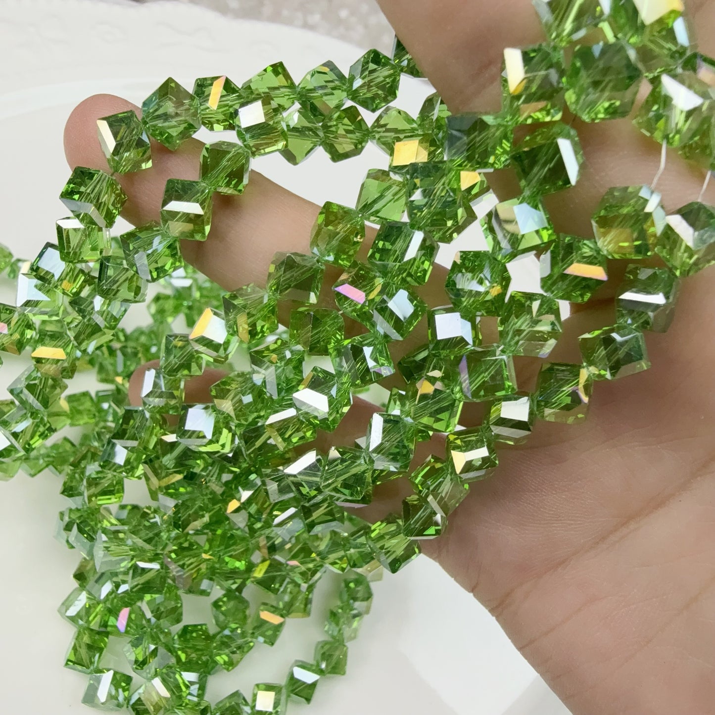 0 今日新作 斜めキューブー6ミリ(0515)