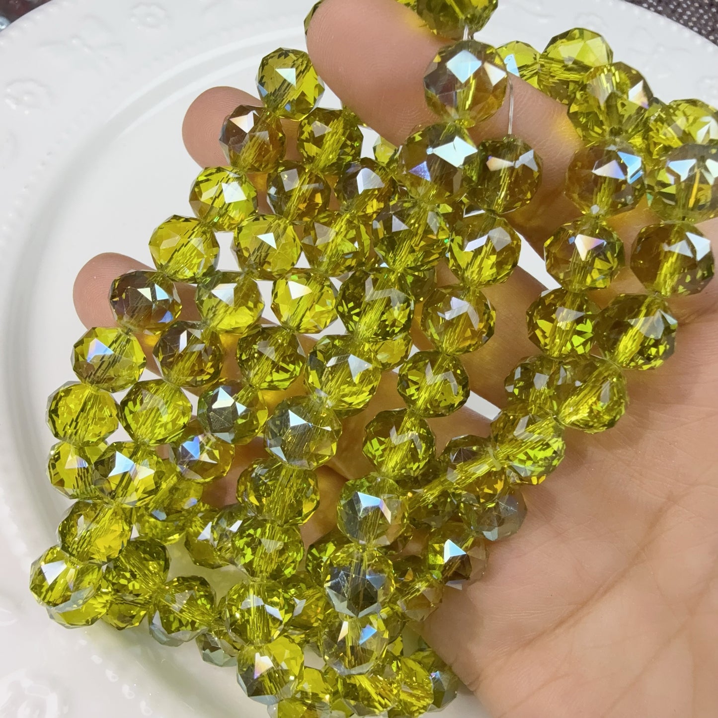 0 0今日新作 花ボールカット-単色10ミリ(0528)