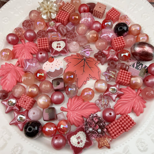 0 0今日新作 紅葉満喫 樹脂＆アクリル混ぜ(1101)