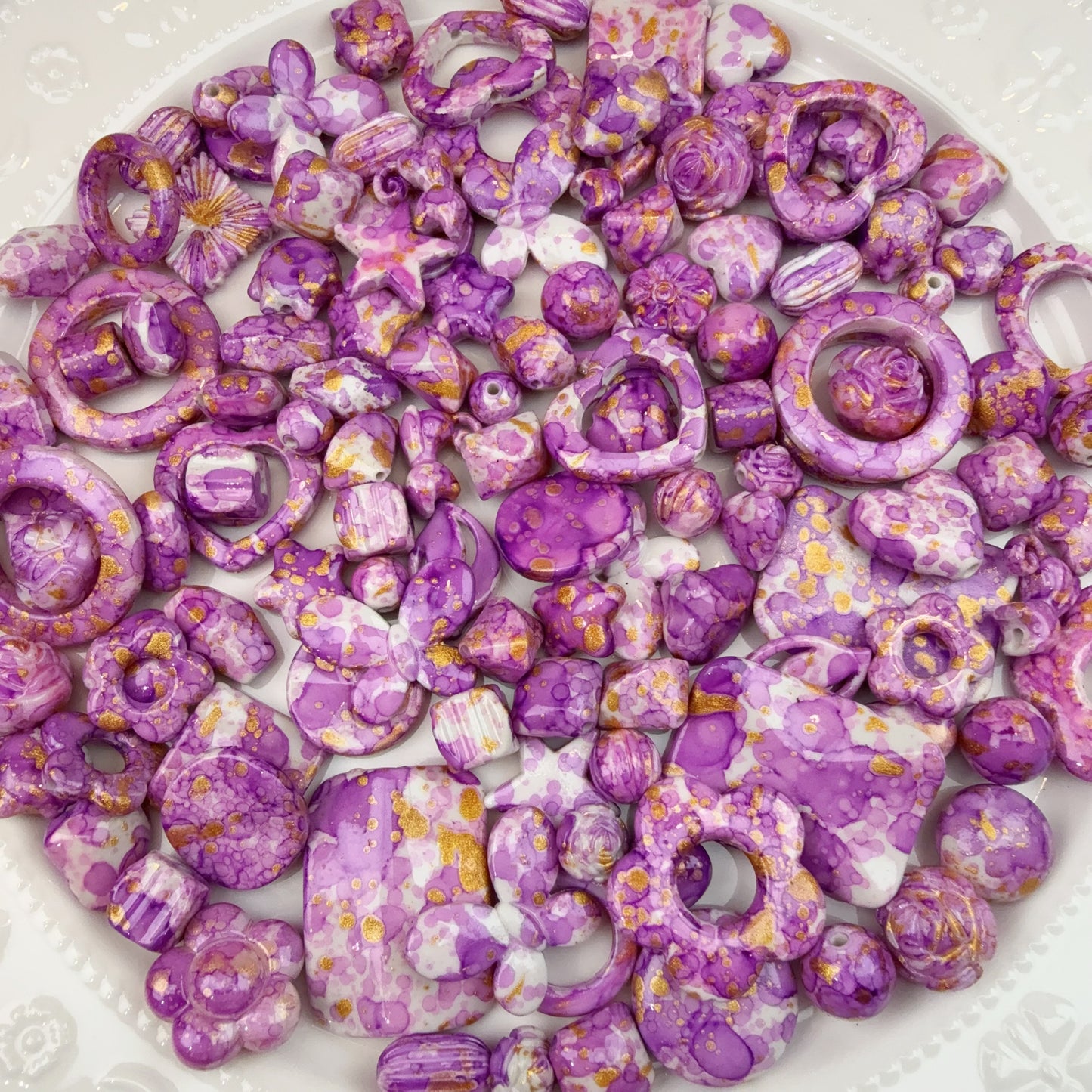 0 0今日新作 暈かし金まきシリーズ アクリルバロック(1126)