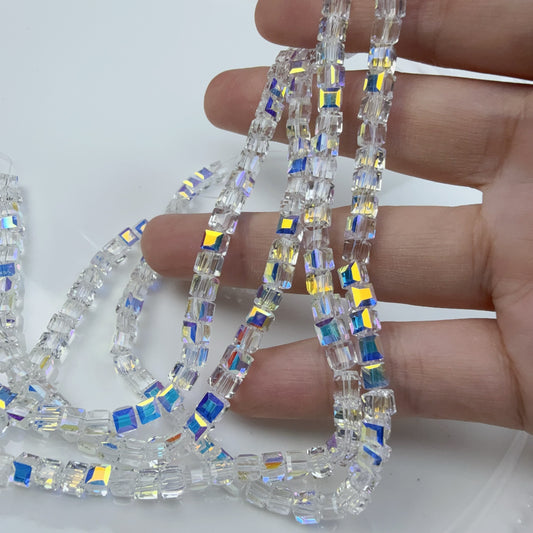 0 0今日新作 メッキキューブ5ミリ 2連(0820)