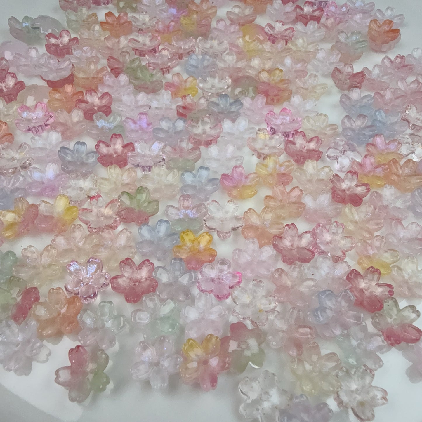 0 0今日新色 混ぜガラス桜(0826)