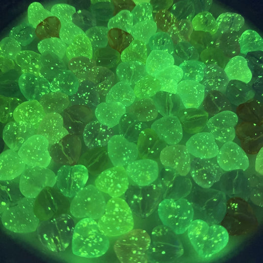 0 今日新作 夜光効果ラメハート(0417)