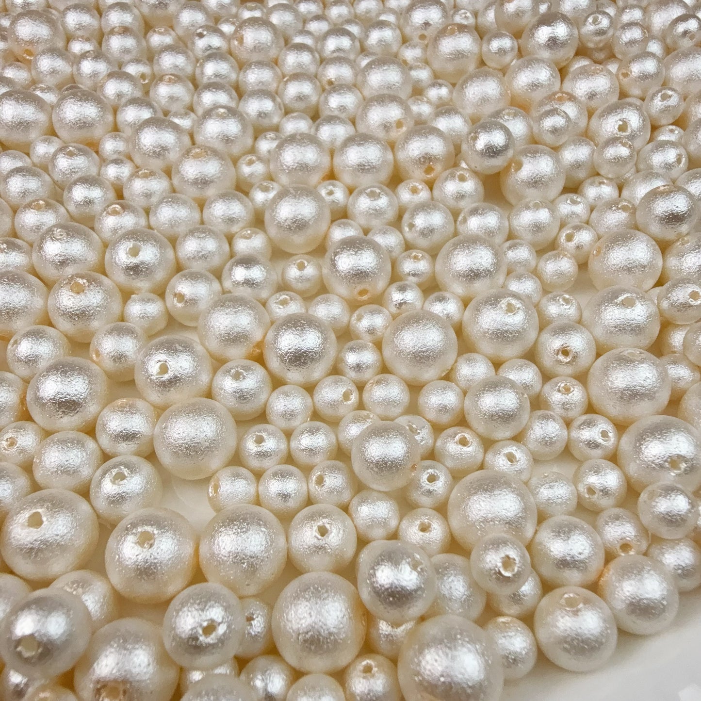 0 0今日新作 コットンガラスパール混ぜ(0305)