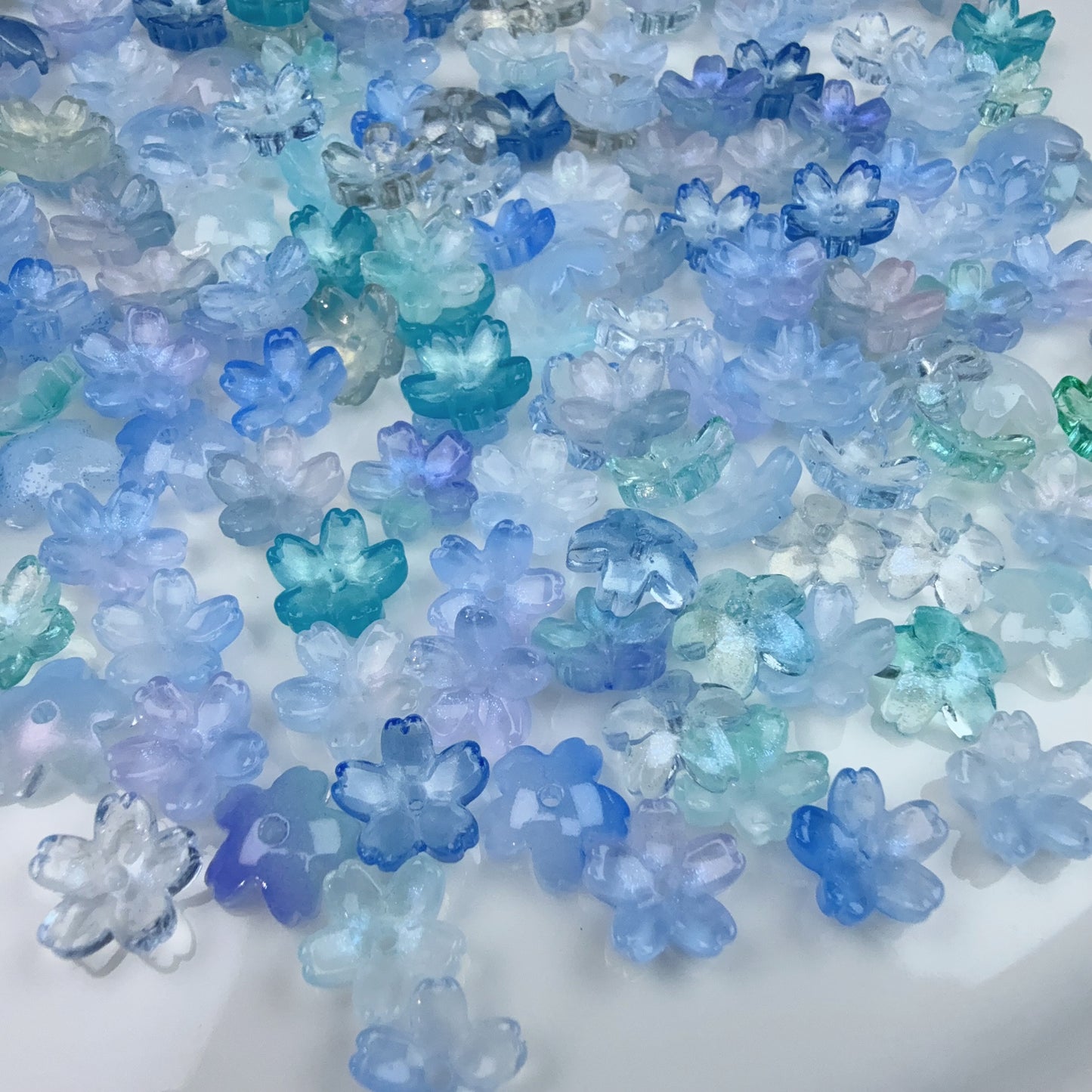 0 0今日新色 混ぜガラス桜(0826)