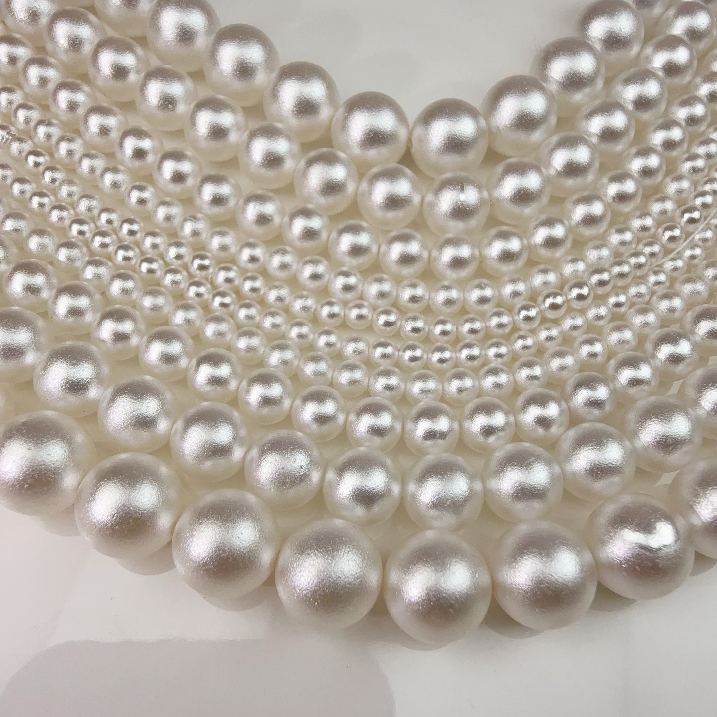 0 0今日新作 コットンパール5連セット(0103)